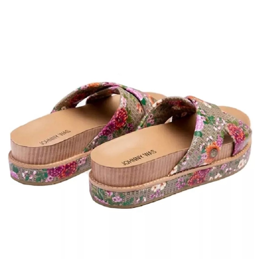 🌷Johnny Was Jenna X band Sandal NWT & box - Picture 4 of 10